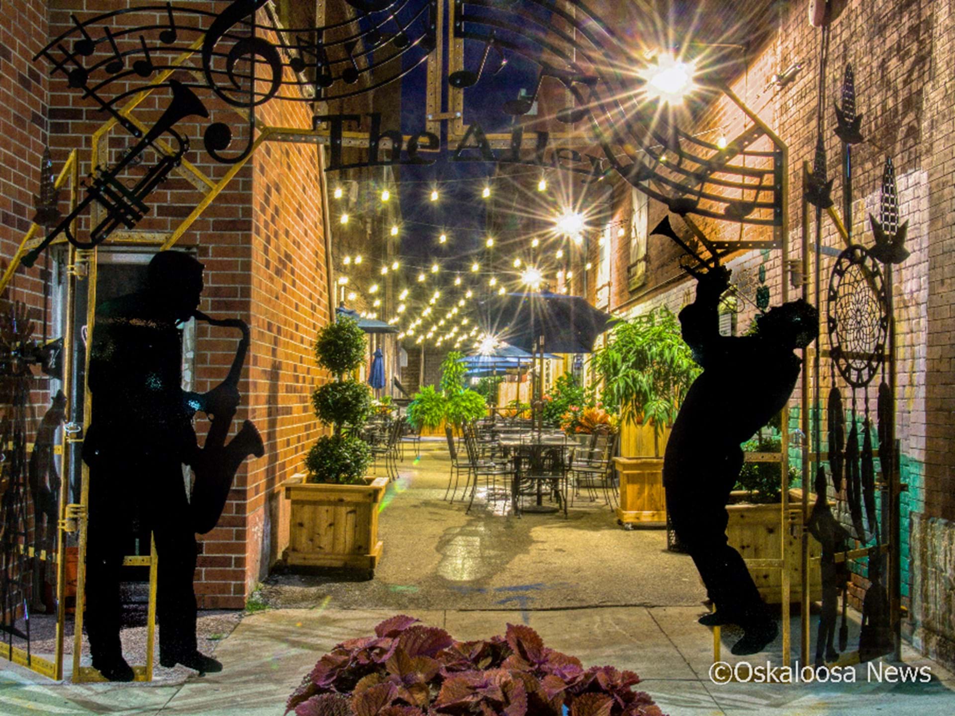 The Alley in Downtown Oskaloosa