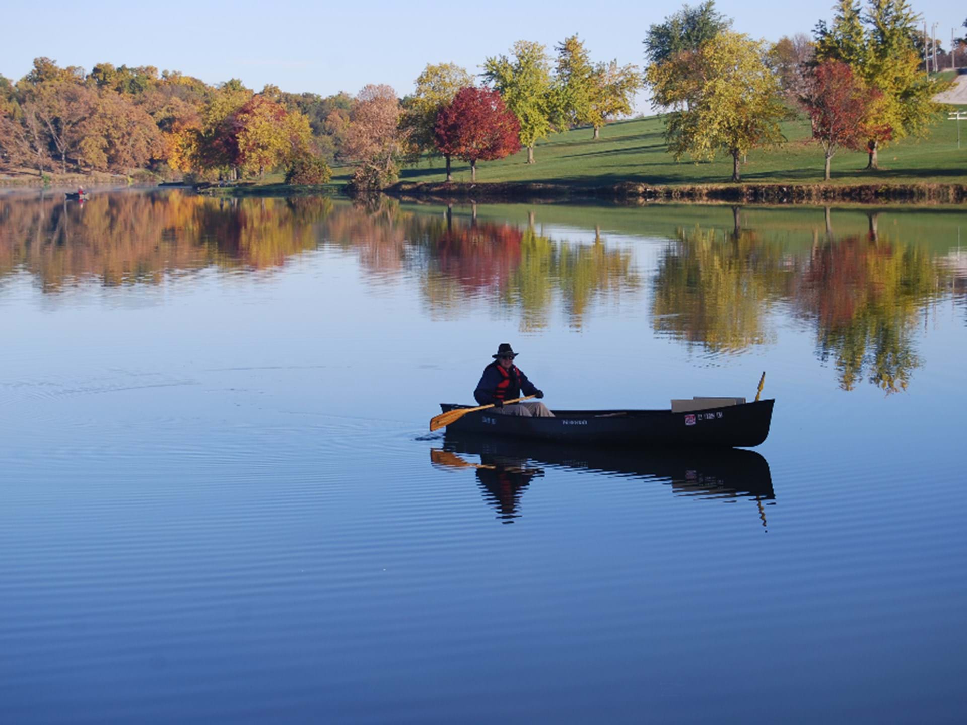 Boating & fishing- popular activities at Otter Creek Lake