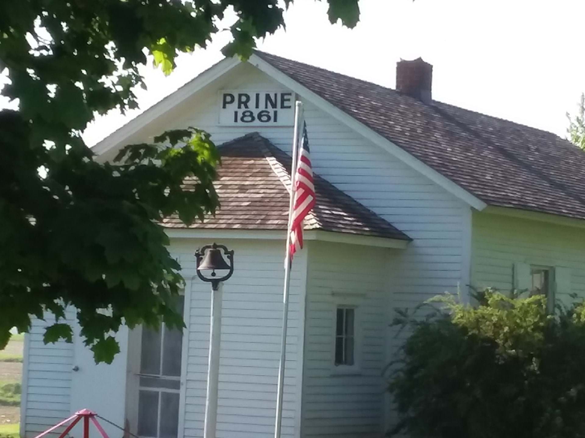 Prine School - Built in 1861 and used as a country school until 1966. 