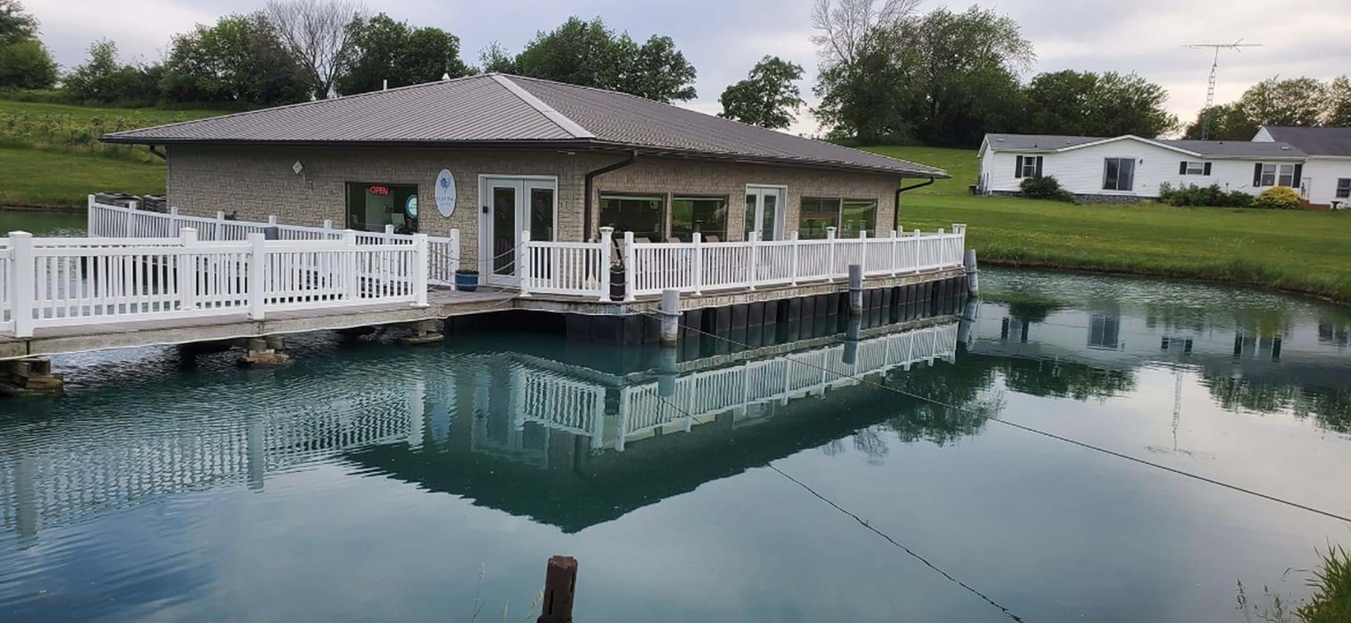 Only floating winery in Iowa