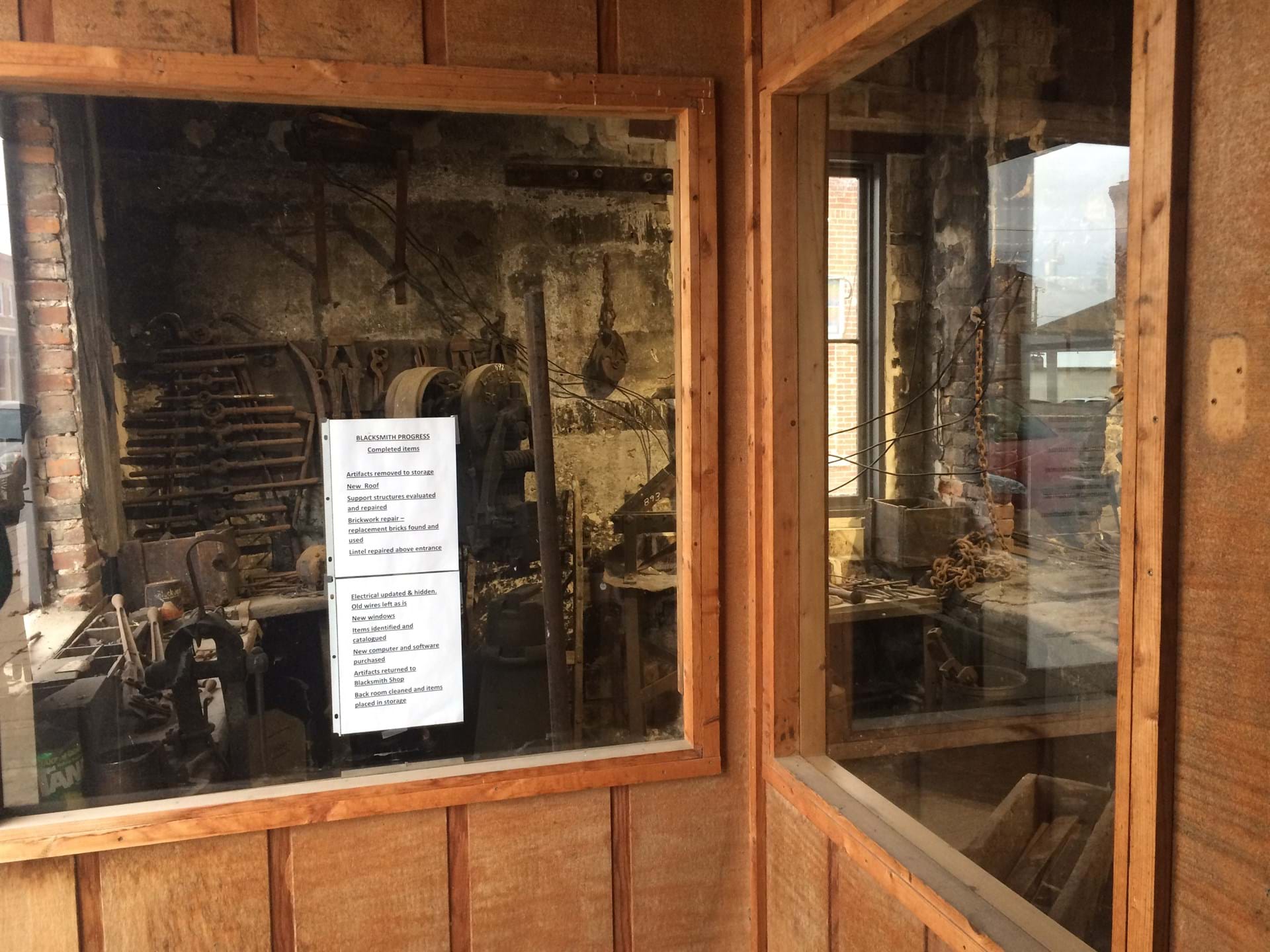 Blacksmith Shop Entrance