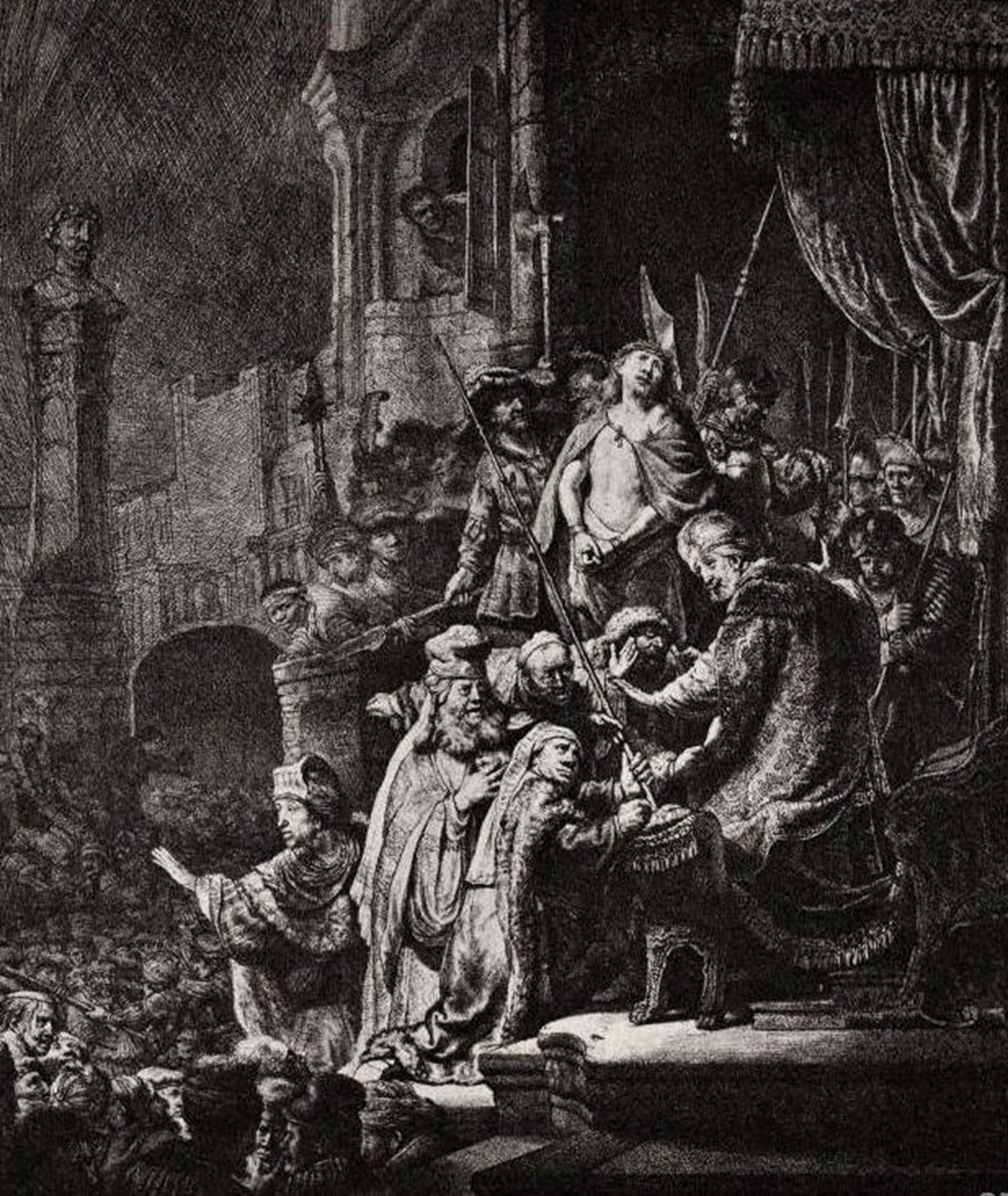 EcceHomo by Rembrandt