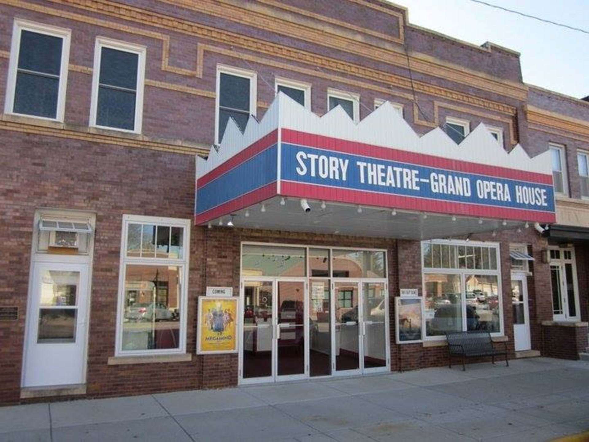 The Story Theater Grand Opera House was built in 1913