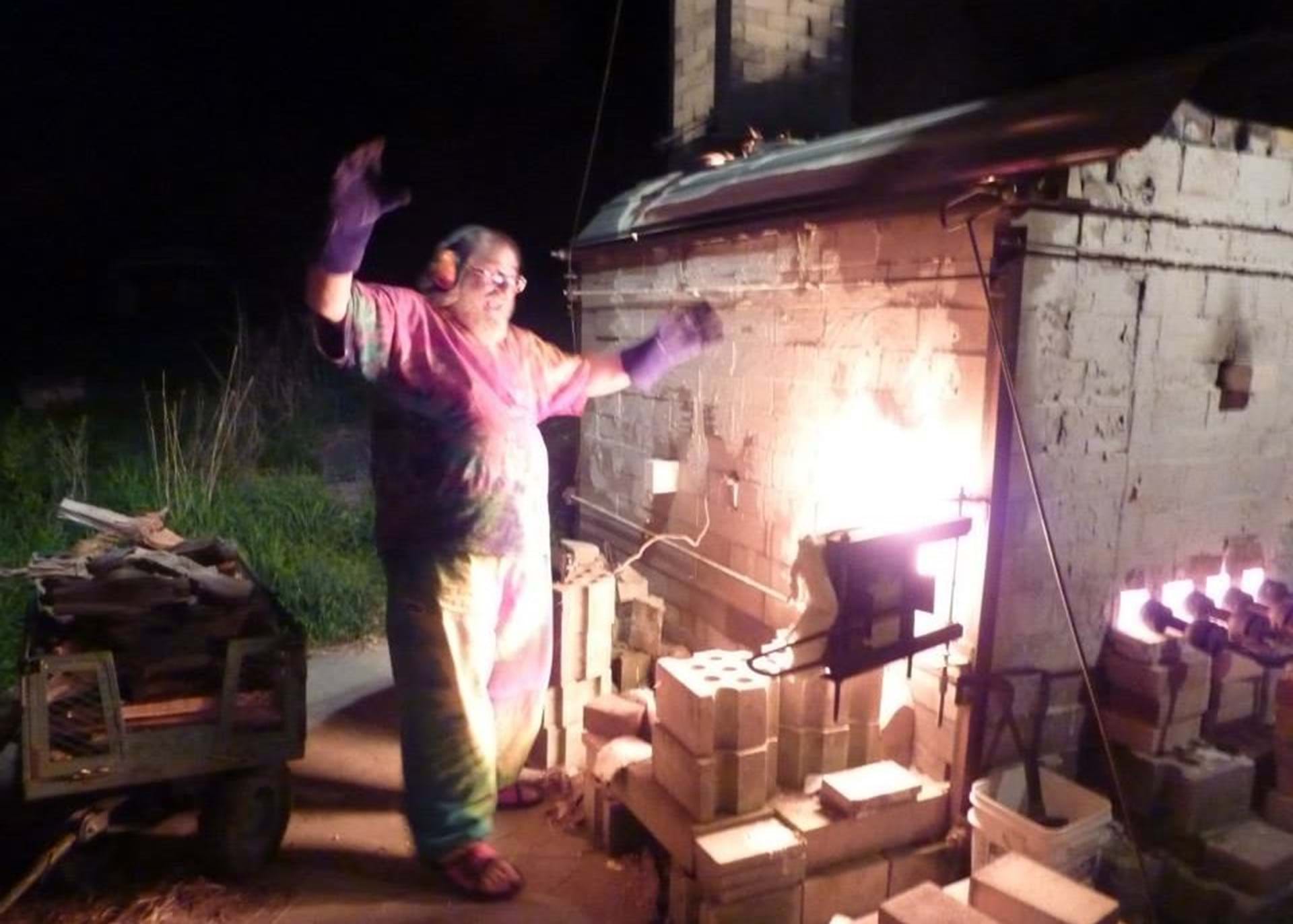 Firing up the kiln