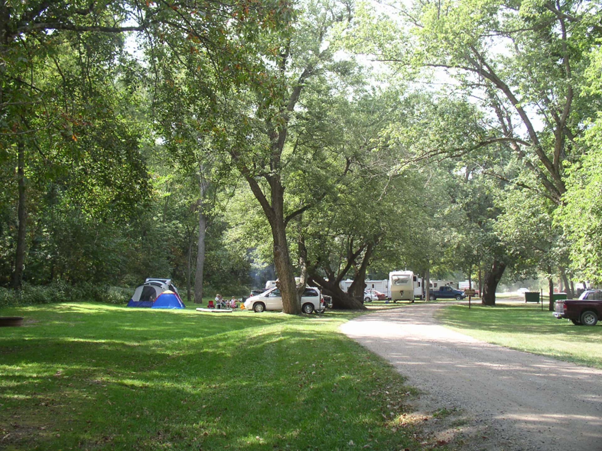 Campers at Nations Bridge Park