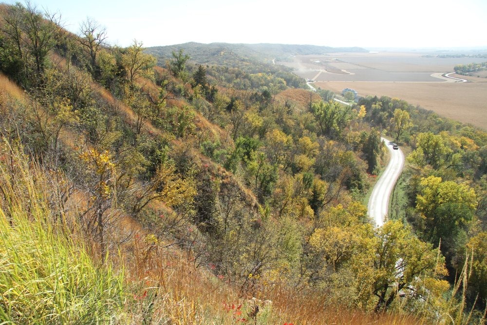 Murray Hill - Best Fall Color Views in the Loess Hills, Iowa