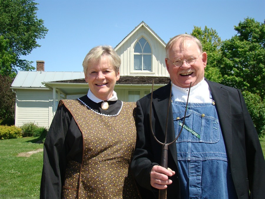 American Gothic House and Visitor Center, Eldon, Iowa