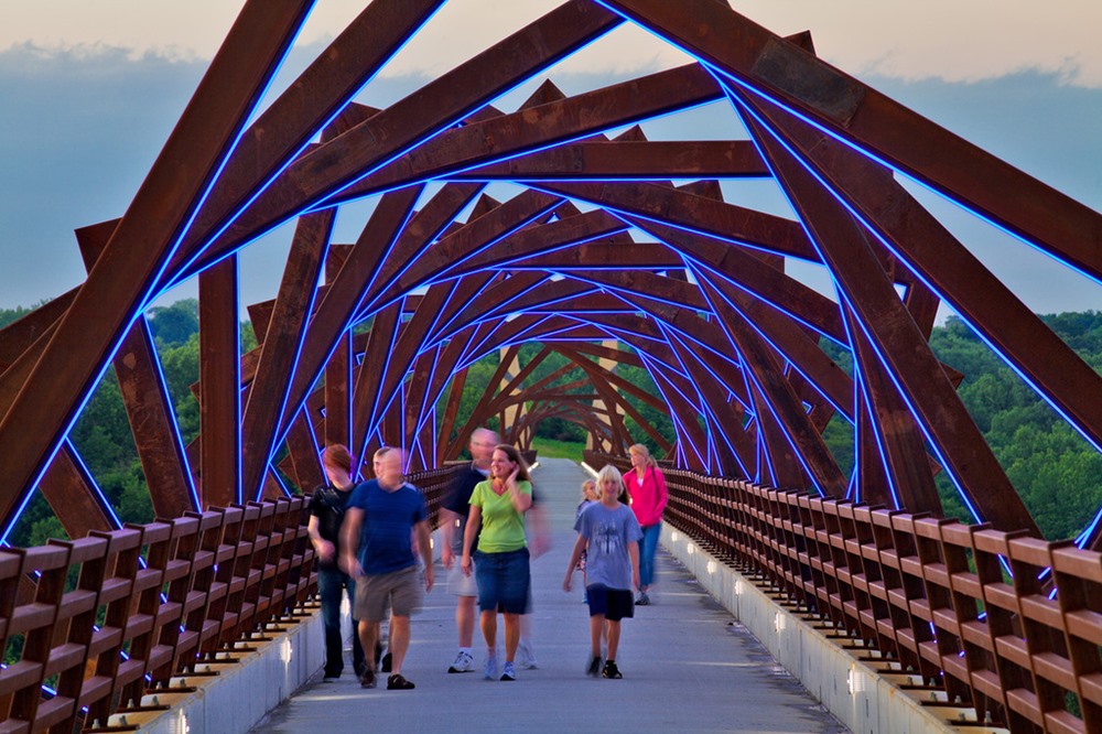 High Trestle Trail Bridge, Madrid