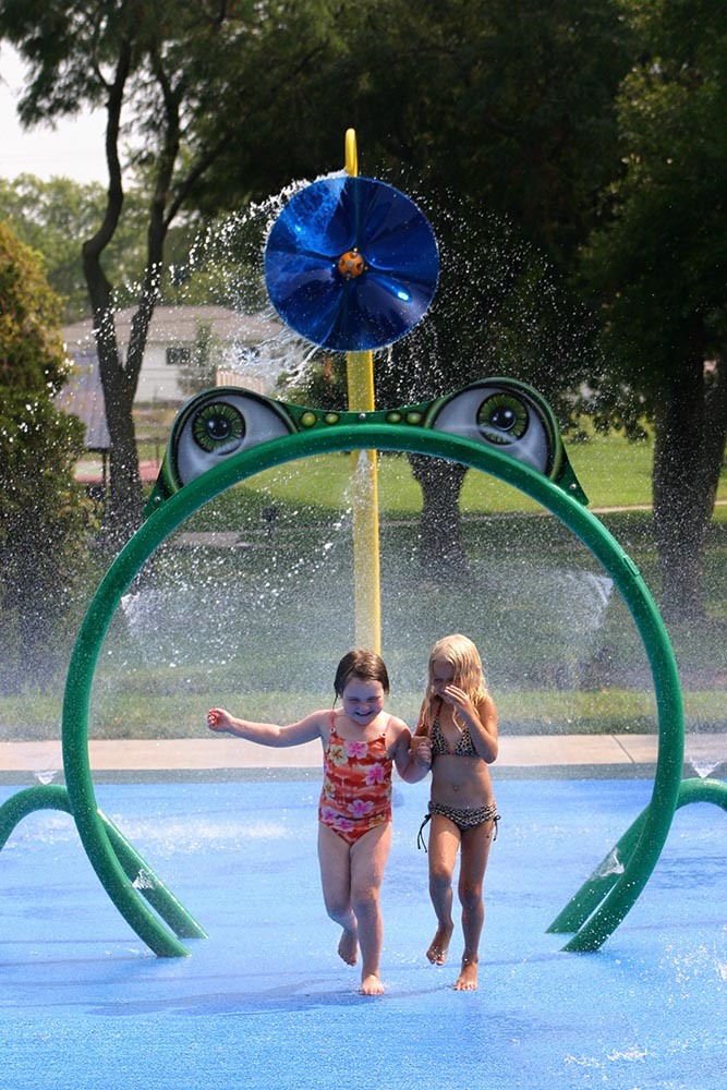 Splash Pad, Cedar Rapids