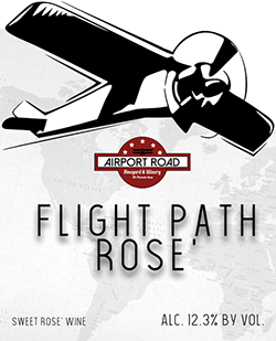 Airport Road Flight Path Rose'