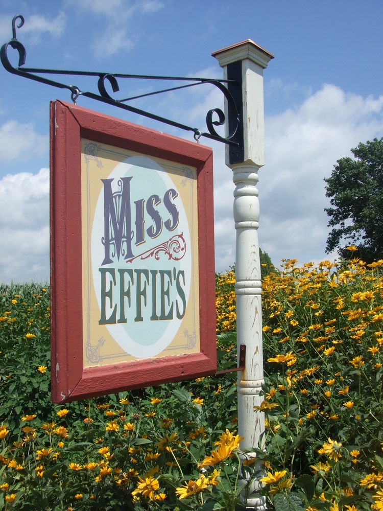Arboretums & Botanical Gardens: Miss Effie's Country Flowers & Garden Stuff, Donahue Iowa