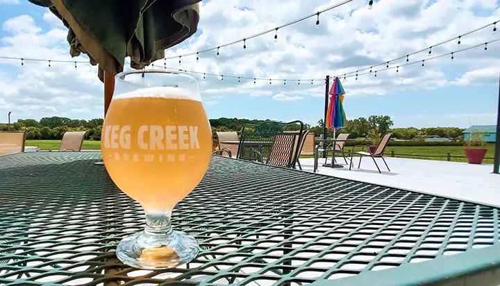 Keg Creek Brewing Company, Glenwood Iowa