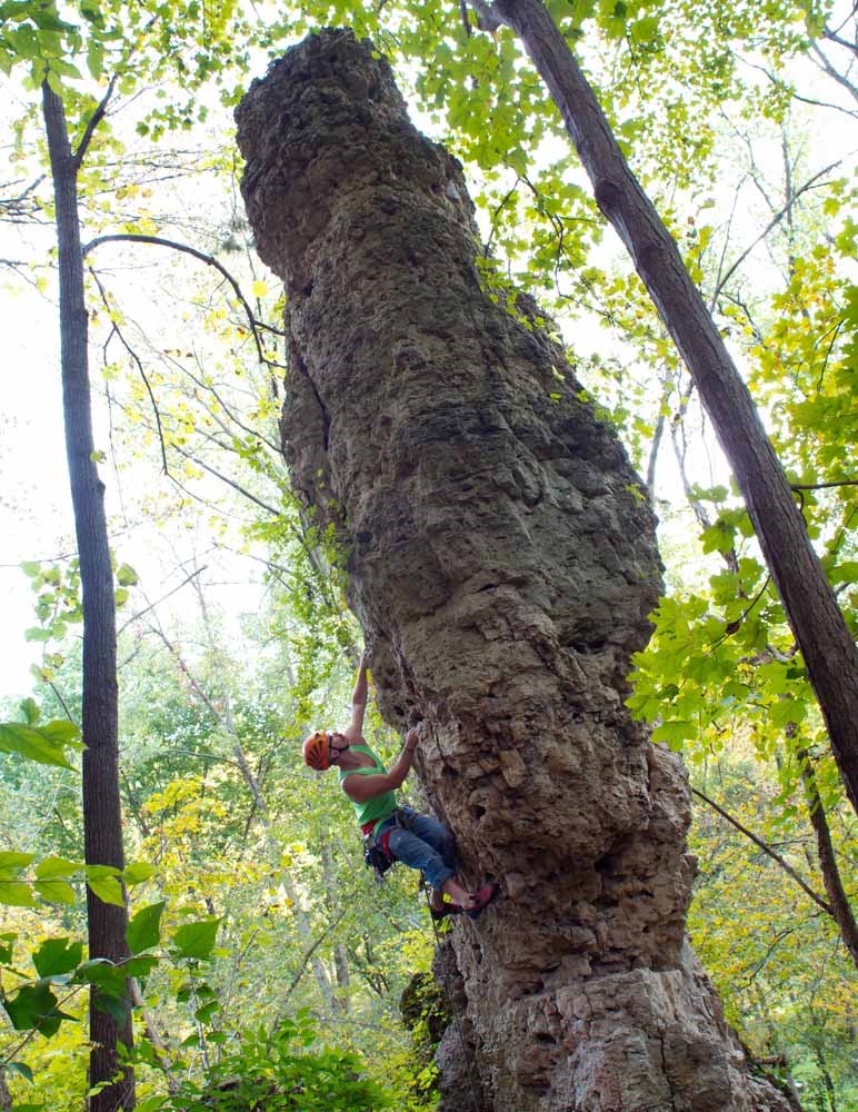 Best of Iowa's State & County Parks - Most Adventurous: Pictured Rocks, Monticello, Iowa