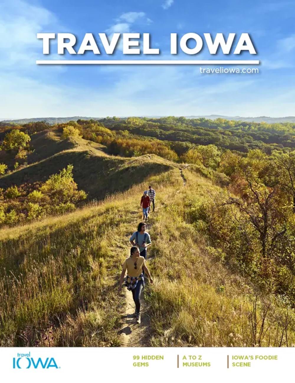 Iowa's Travel Guide cover