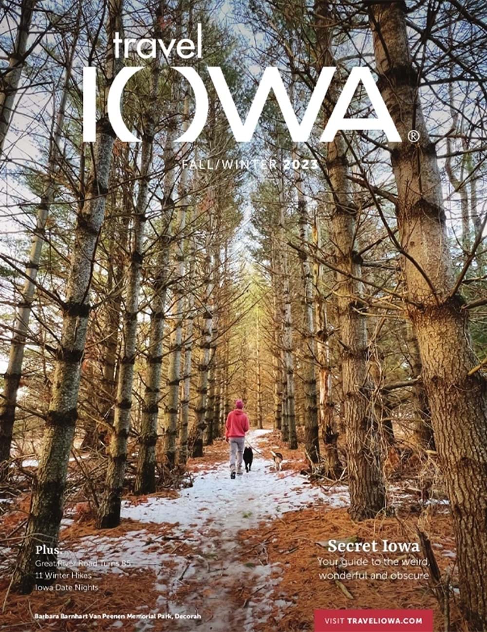 Iowa's Travel Guide cover