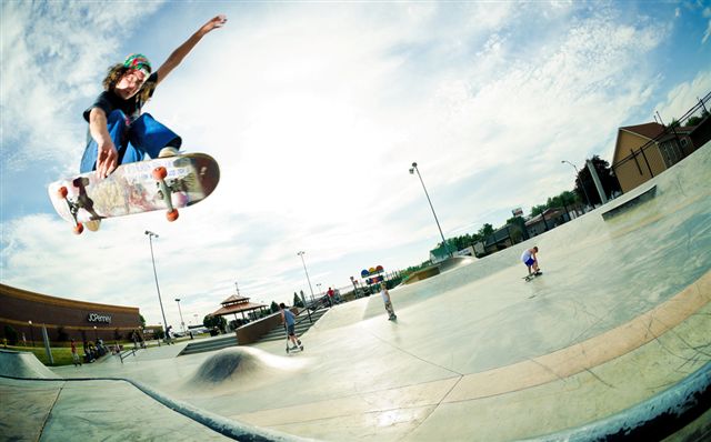 Oskaloosa Skatepark, Oskaloosa Iowa