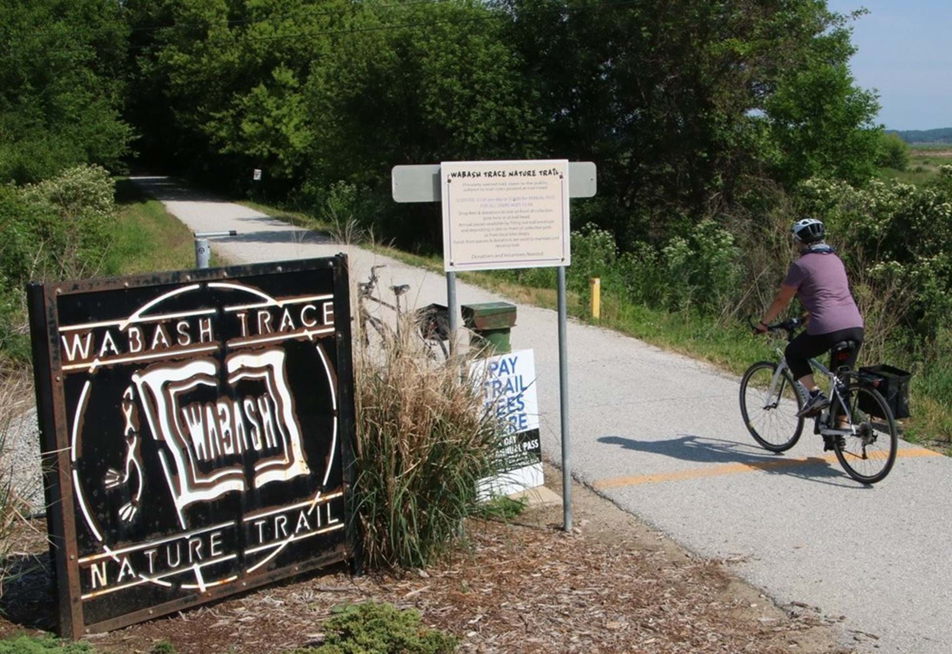 Wabash Trace Nature Trail Bike Trail Travel Iowa