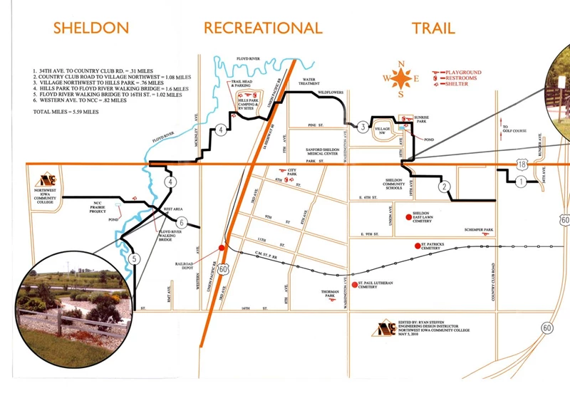 Sheldon Recreational Trail Bike Trail Travel Iowa