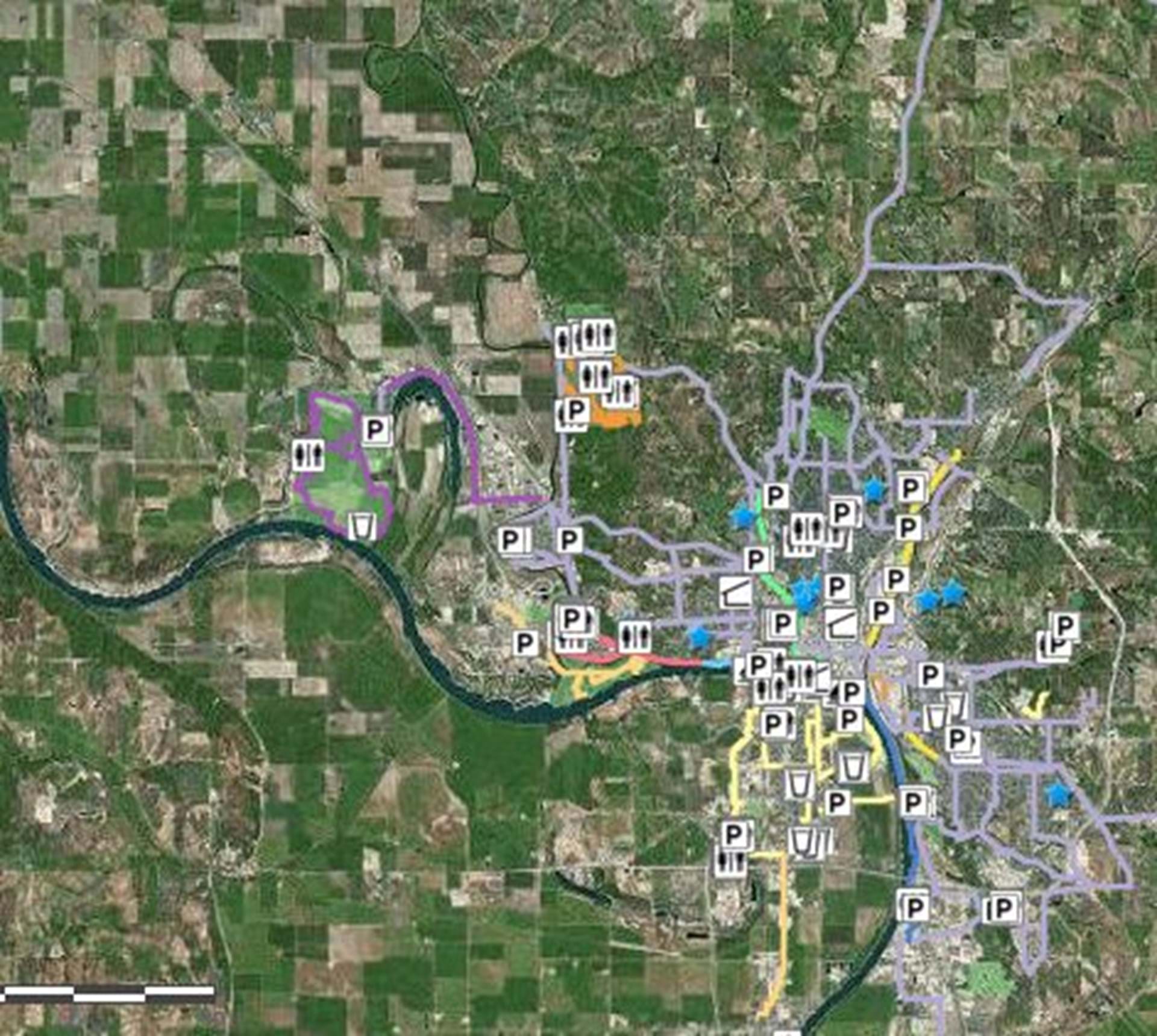 Sioux City Riverfront Trail Bike Trail Travel Iowa