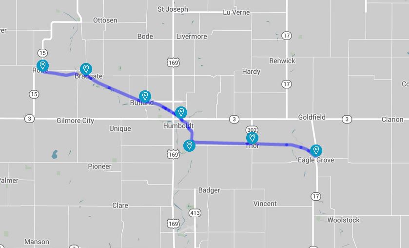 three rivers bike trail map