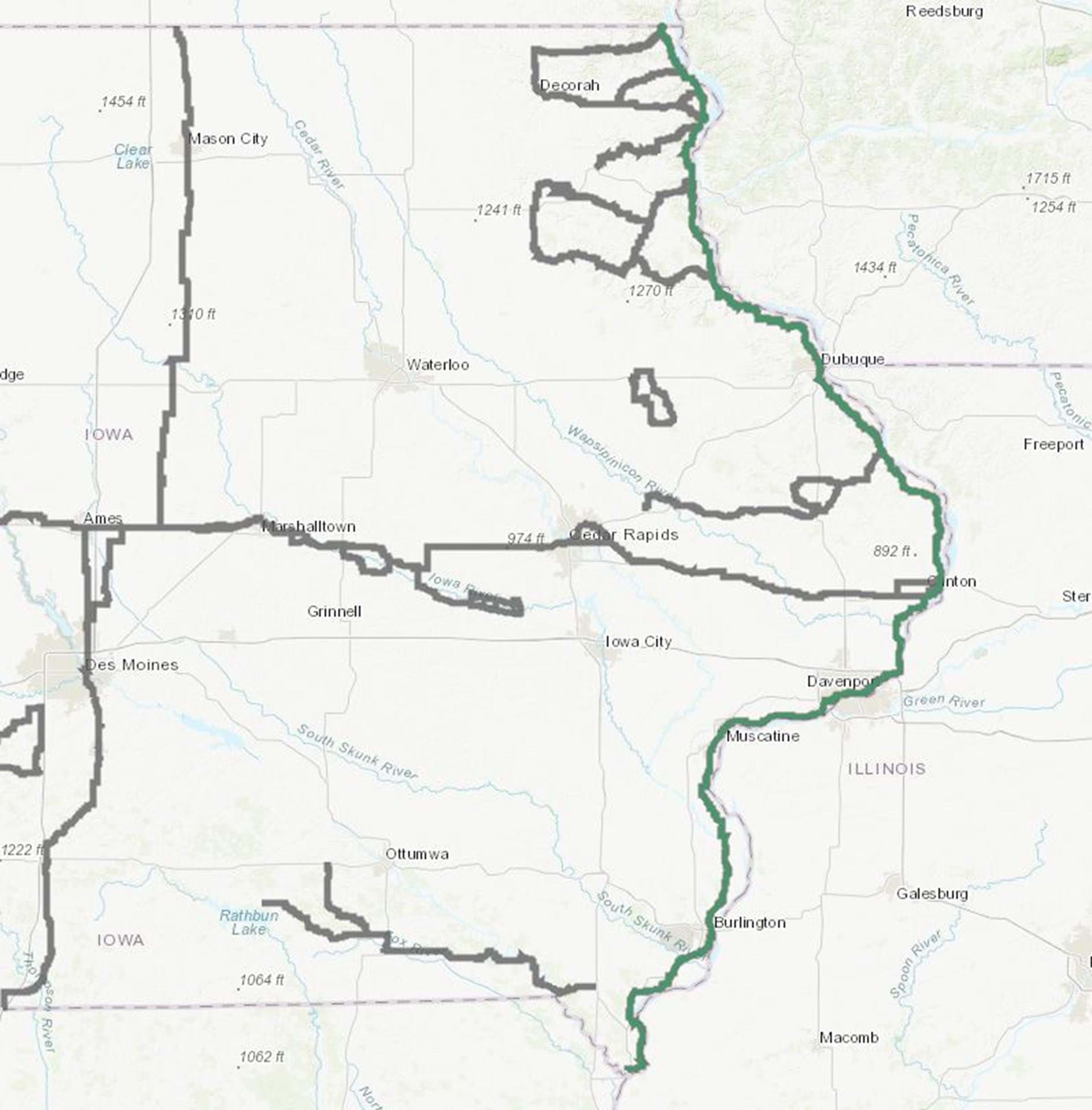 Great River Road National Scenic Byway Byway Travel Iowa