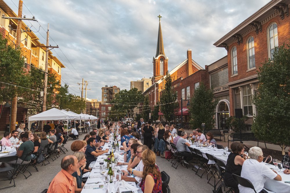 Iowa City Farm to Street Dinner 