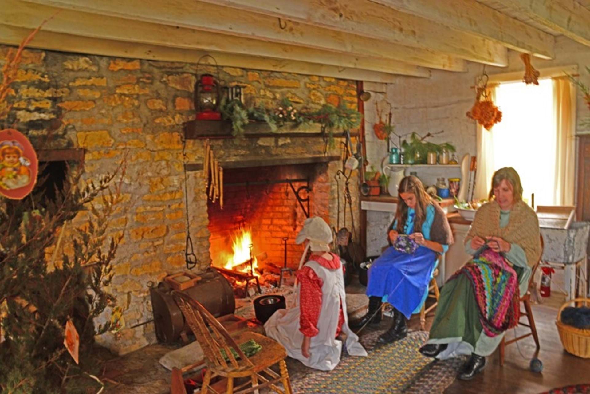 Holiday event at Walnut Grove Pioneer Village