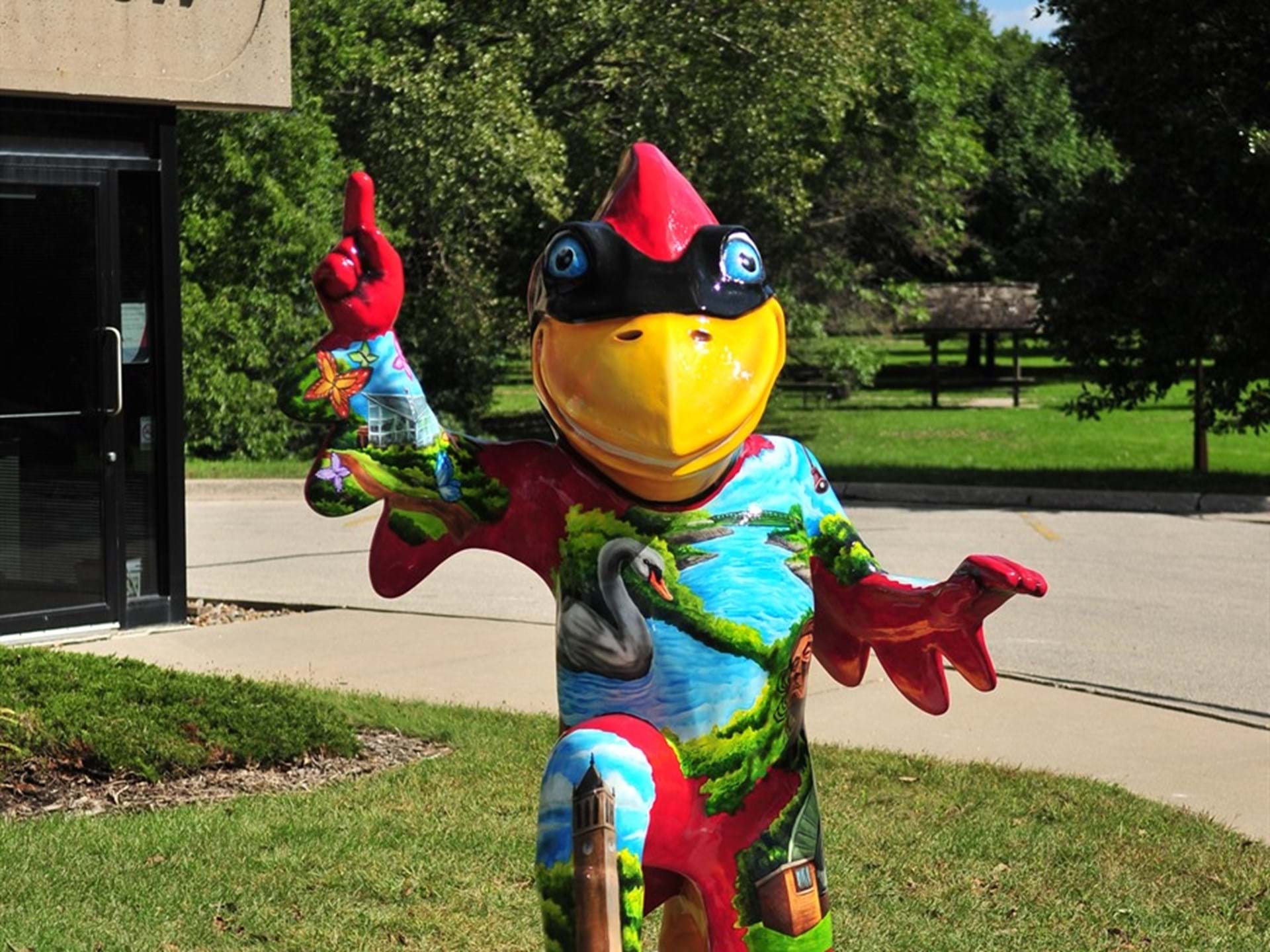 Cy Statue
