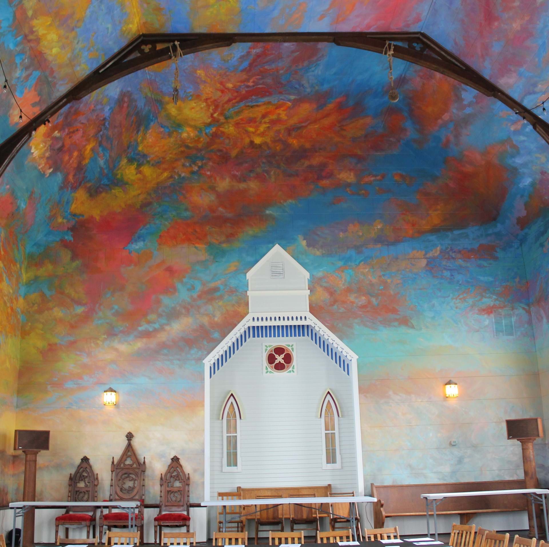Art Church Interior by Zach Jones