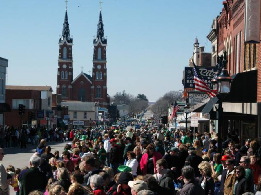 st patricks day parade dyersville 2025