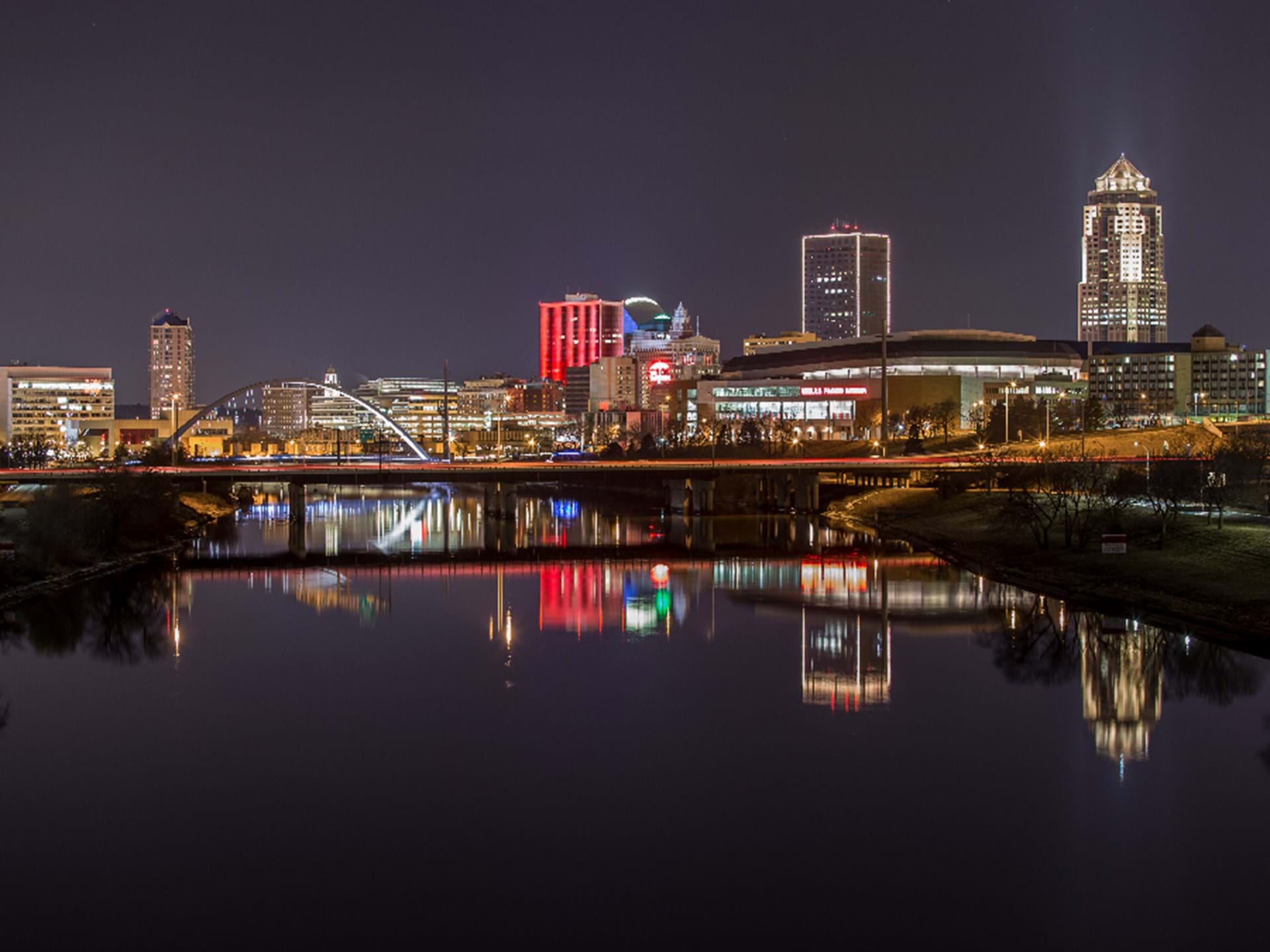 Downtown Des Moines Skyline