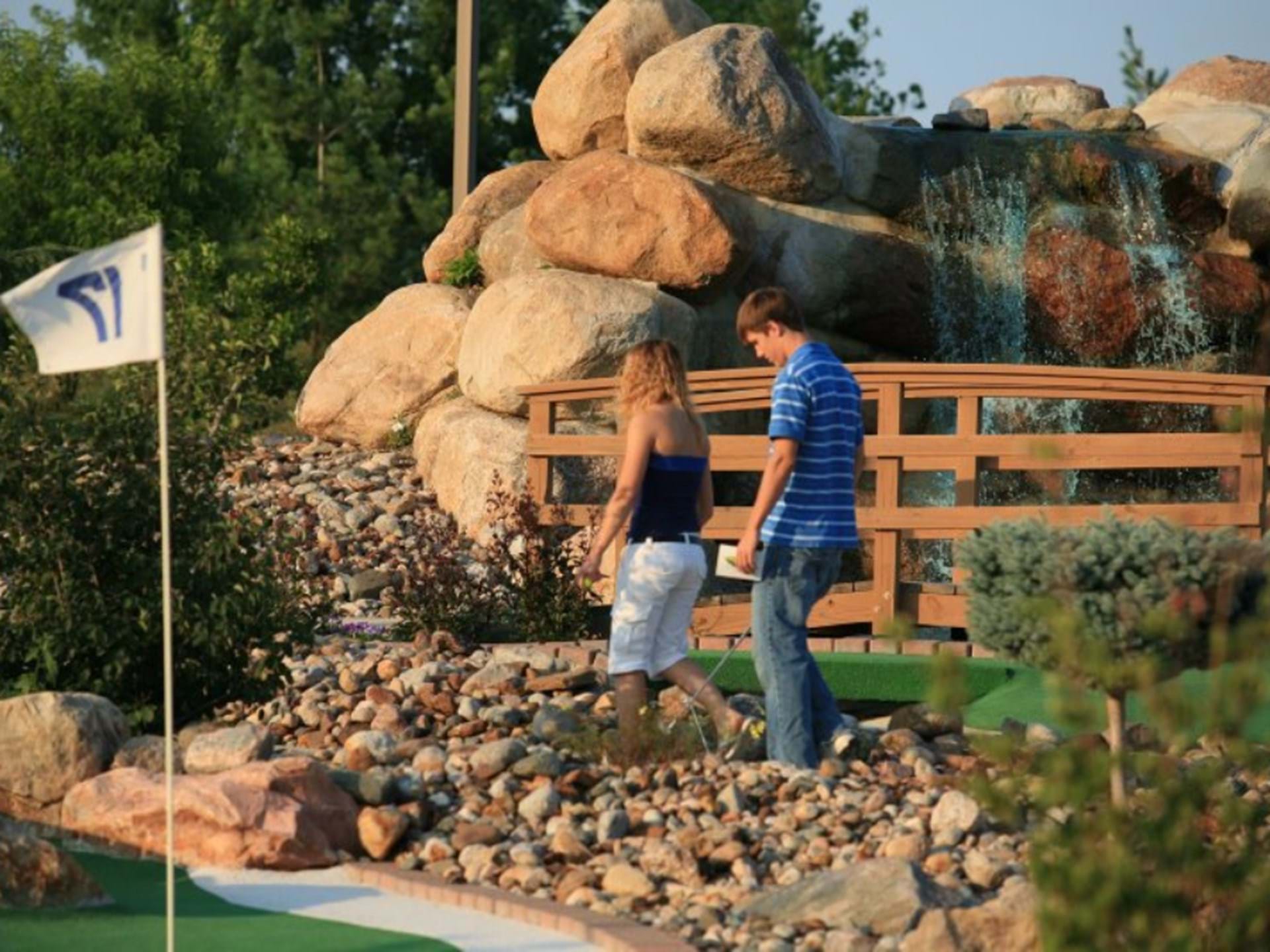 Mini golf at Toad Valley Golf Course