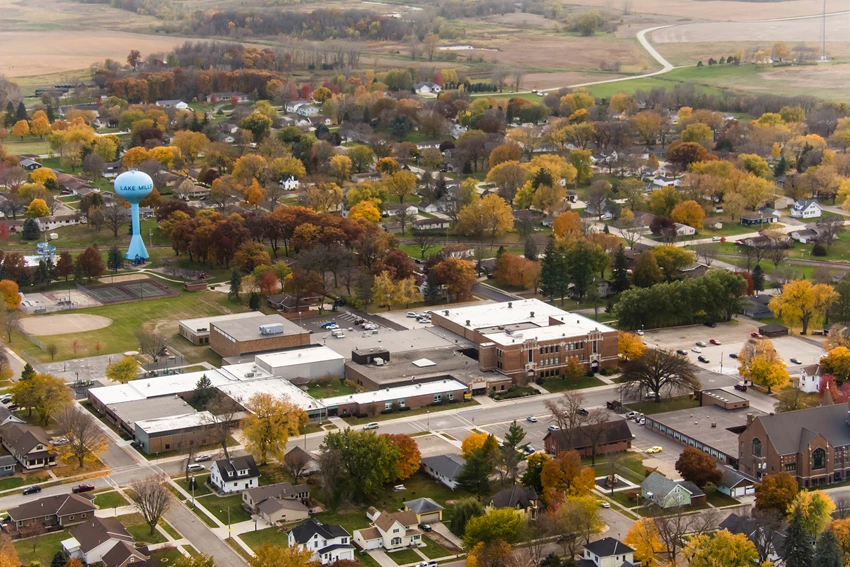 Lake Mills, Iowa Lakes and Land Region Travel Iowa