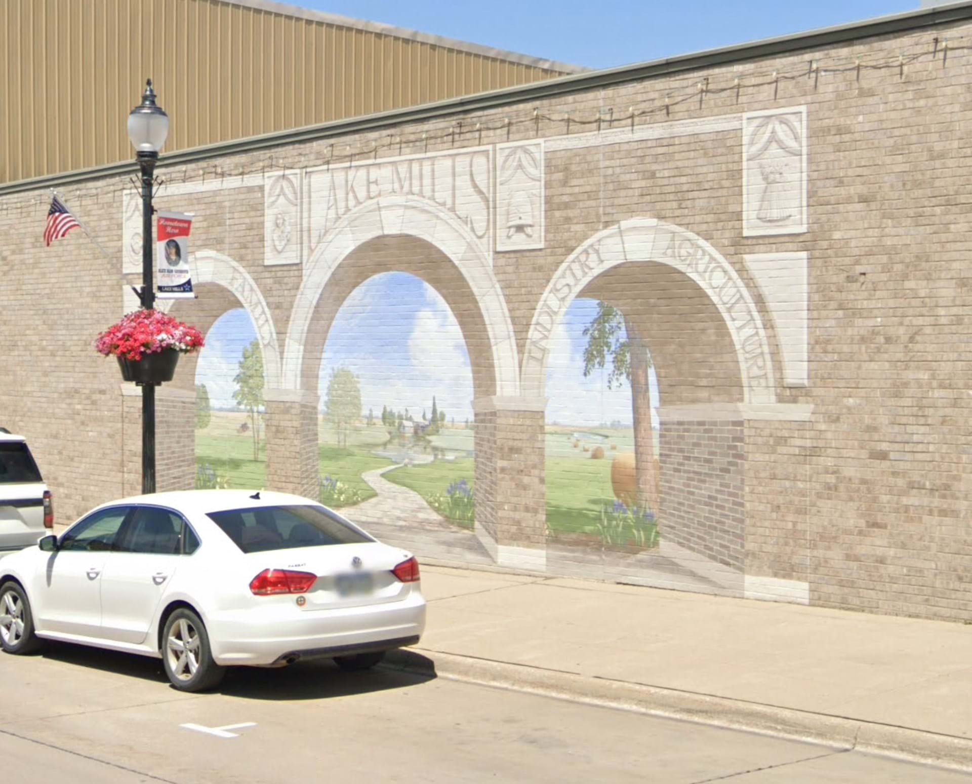 Downtown mural