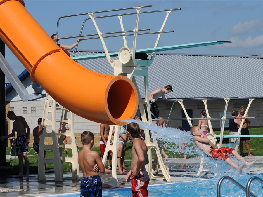 Rosedale Rapids Aquatic Center and Schmoker Family Park Fort Dodge, Iowa