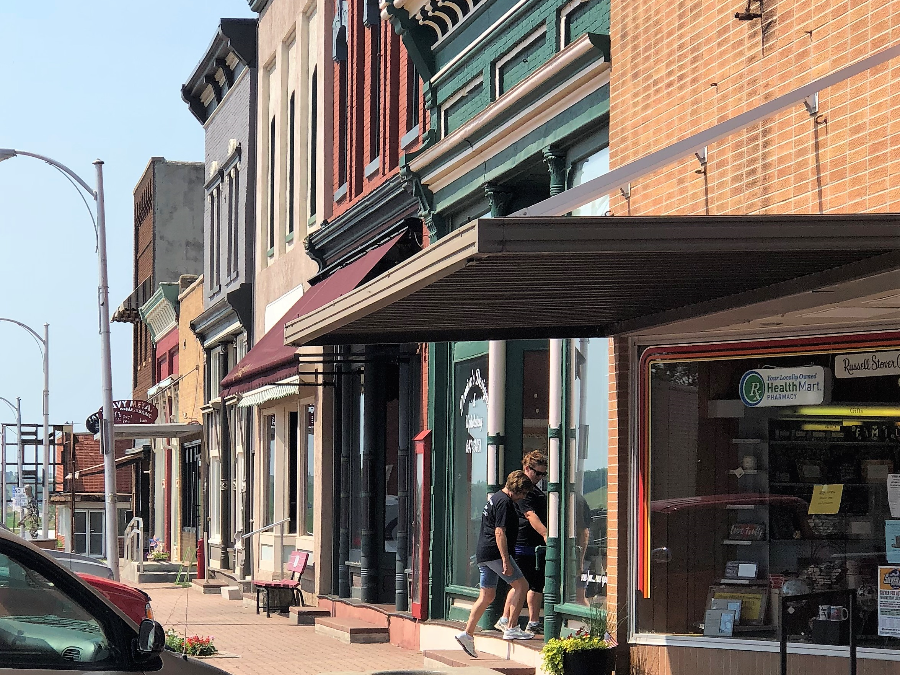 Lincoln Highway & Brick Street Historic District Woodbine, Iowa