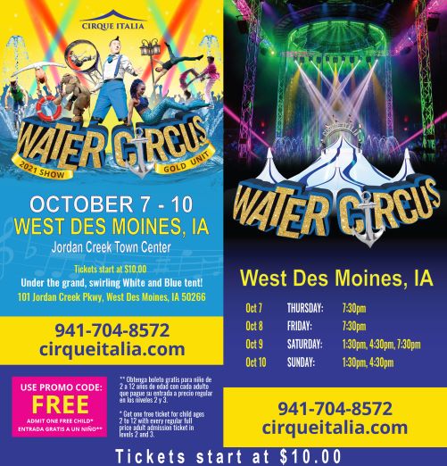 Cirque Italia West Des Moines, IA