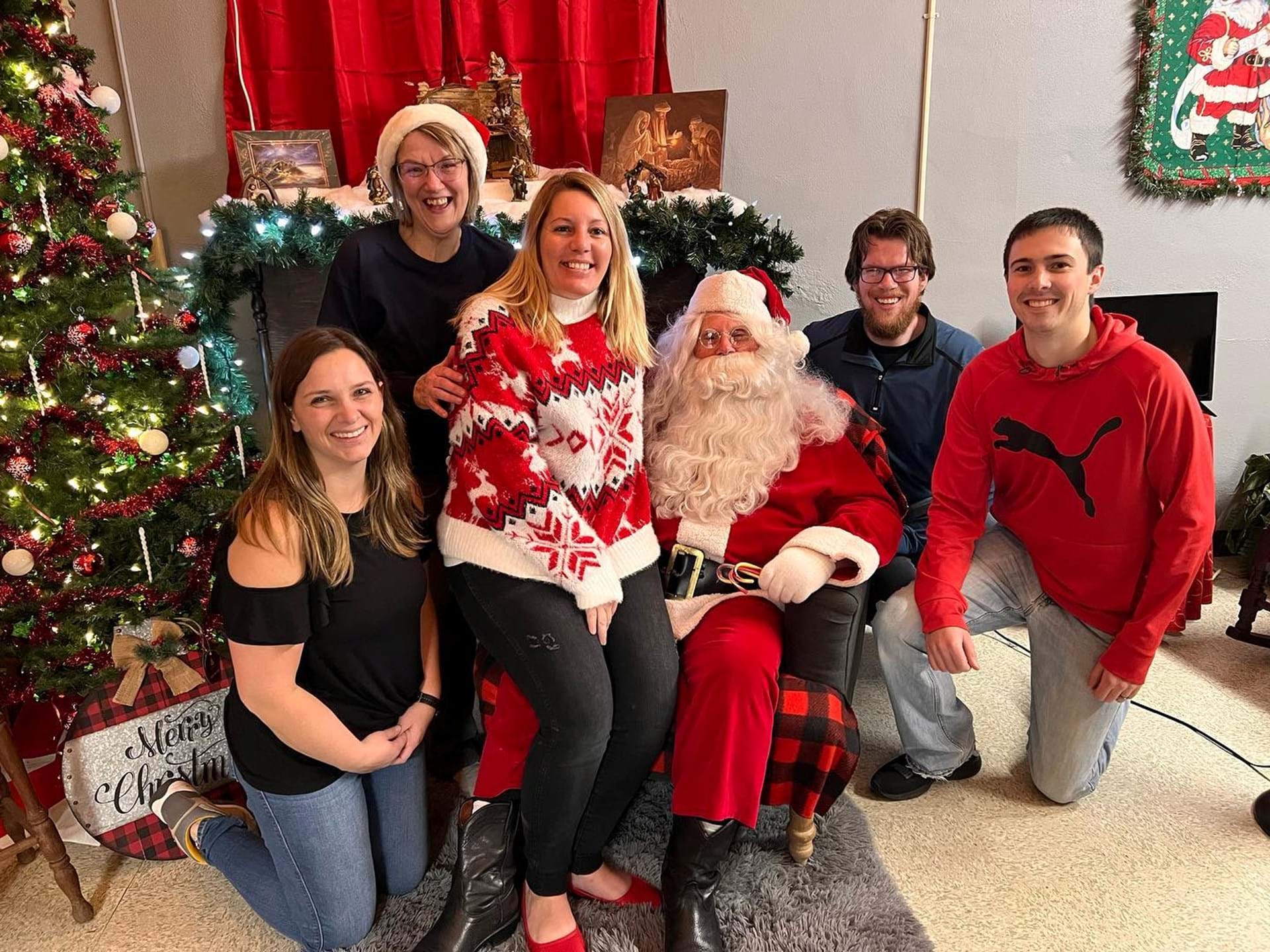 Pictures with Santa!