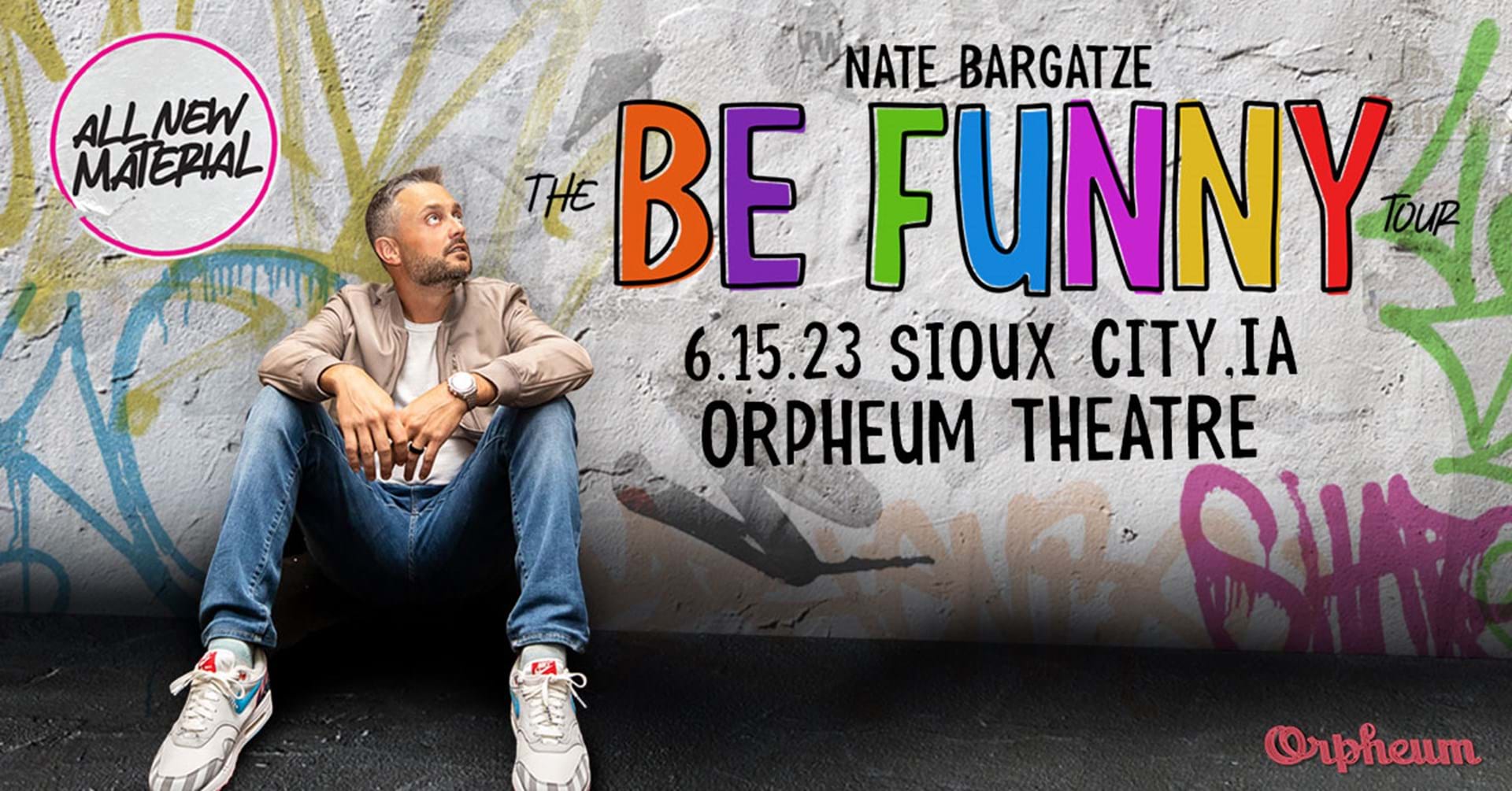 Nate Bargatze - The Be Funny Tour