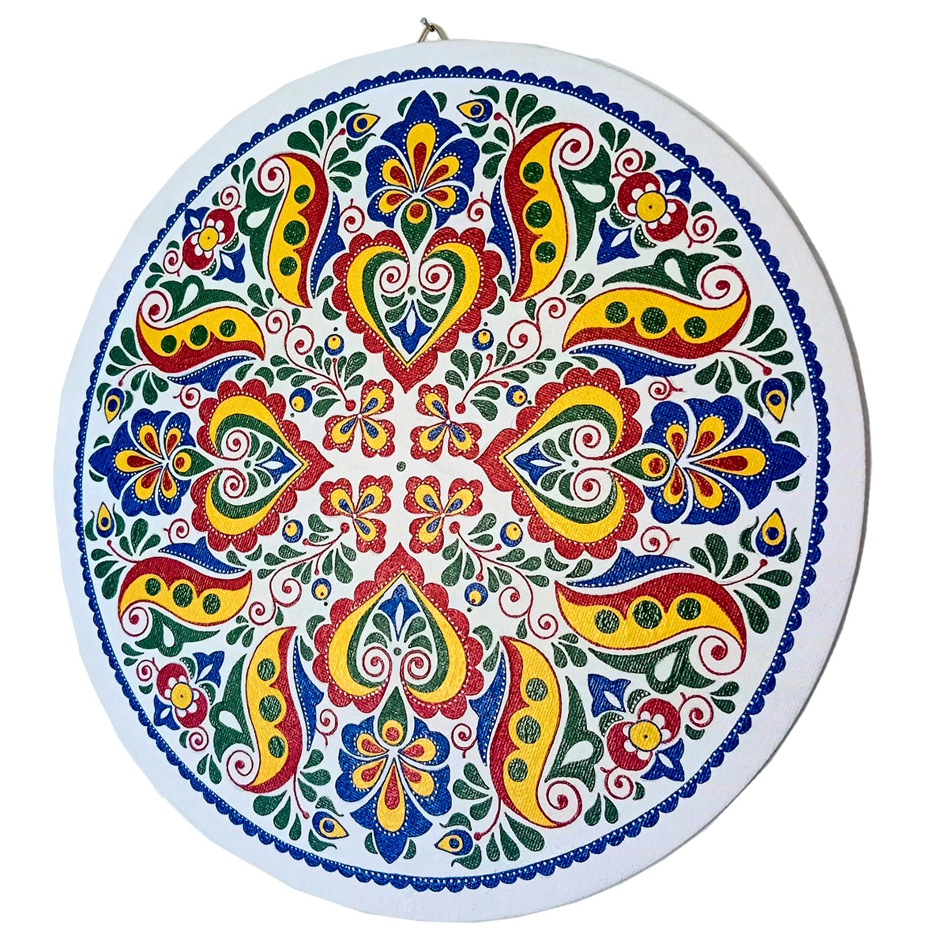 Moravion Folk Art Plaque