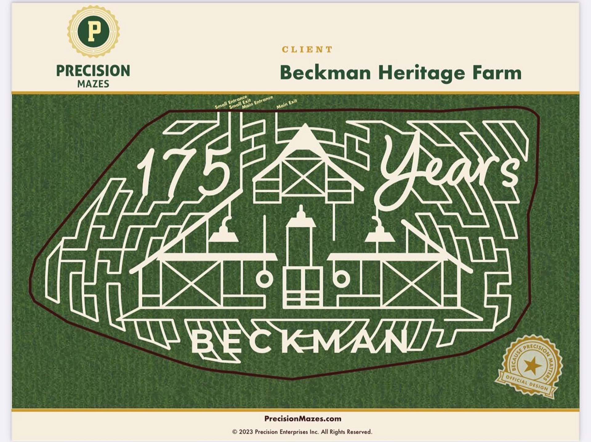 8-acre Corn Maze