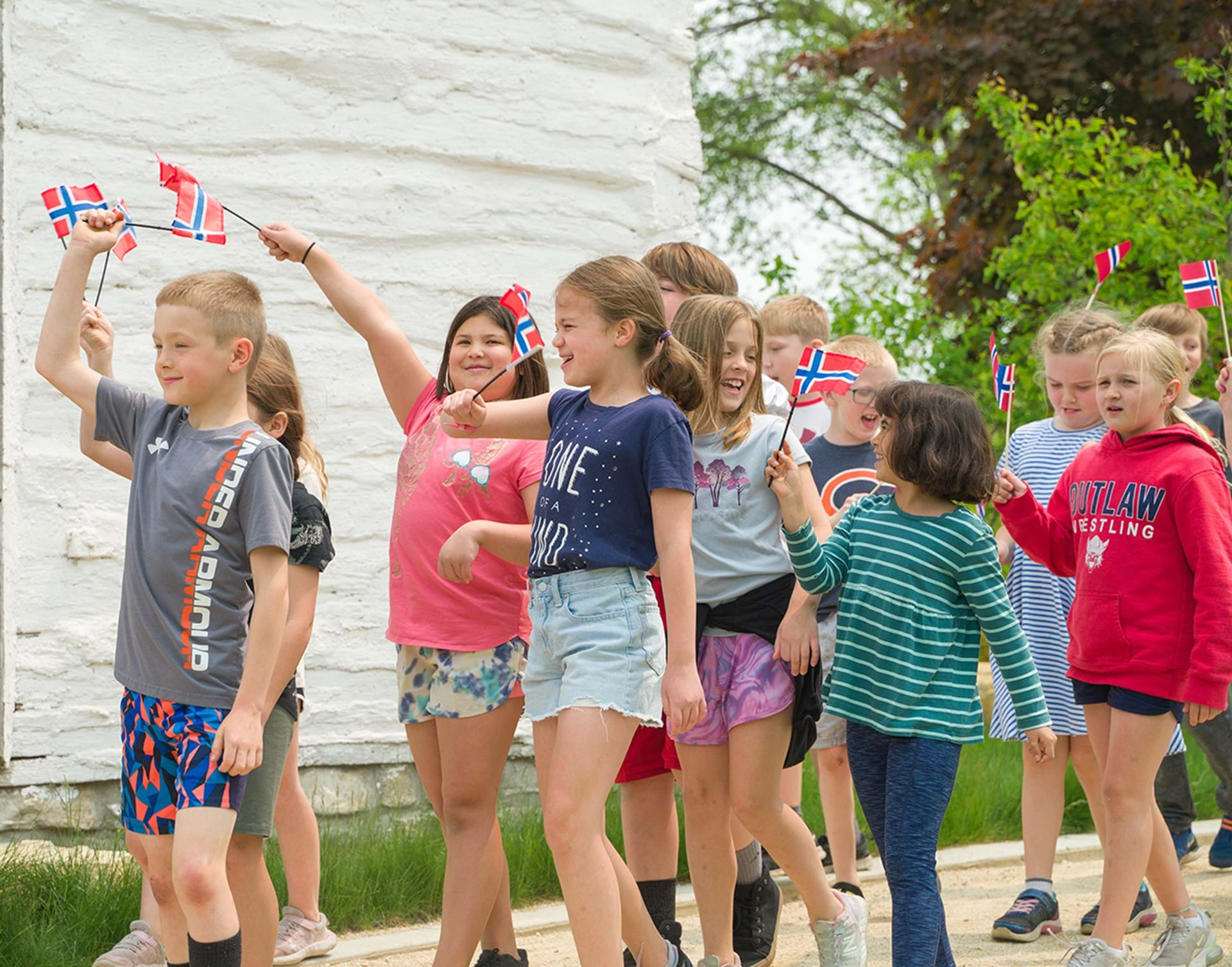 Children's Parade at Vesterheim