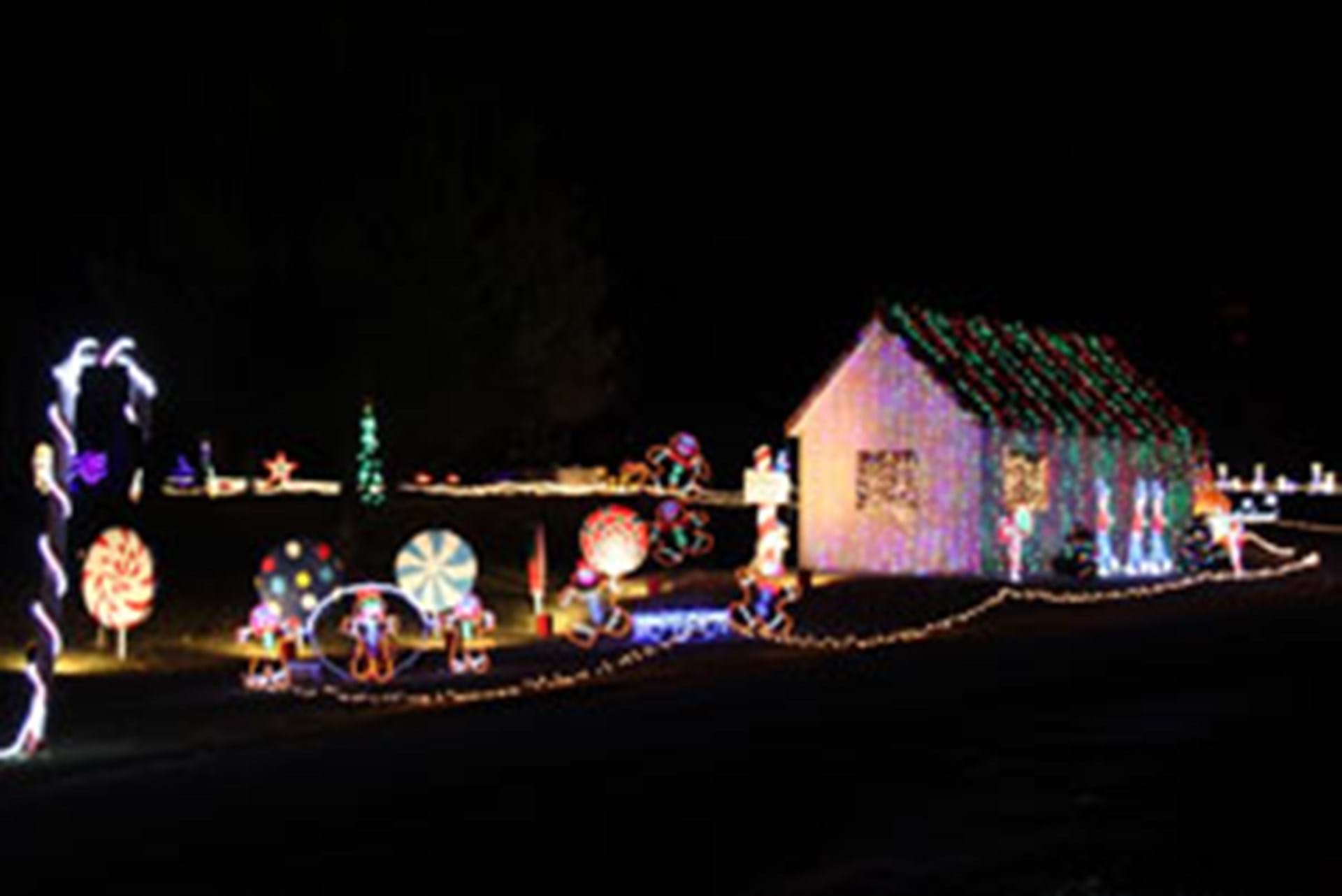City of Christmas in Rand Park, Keokuk, Iowa