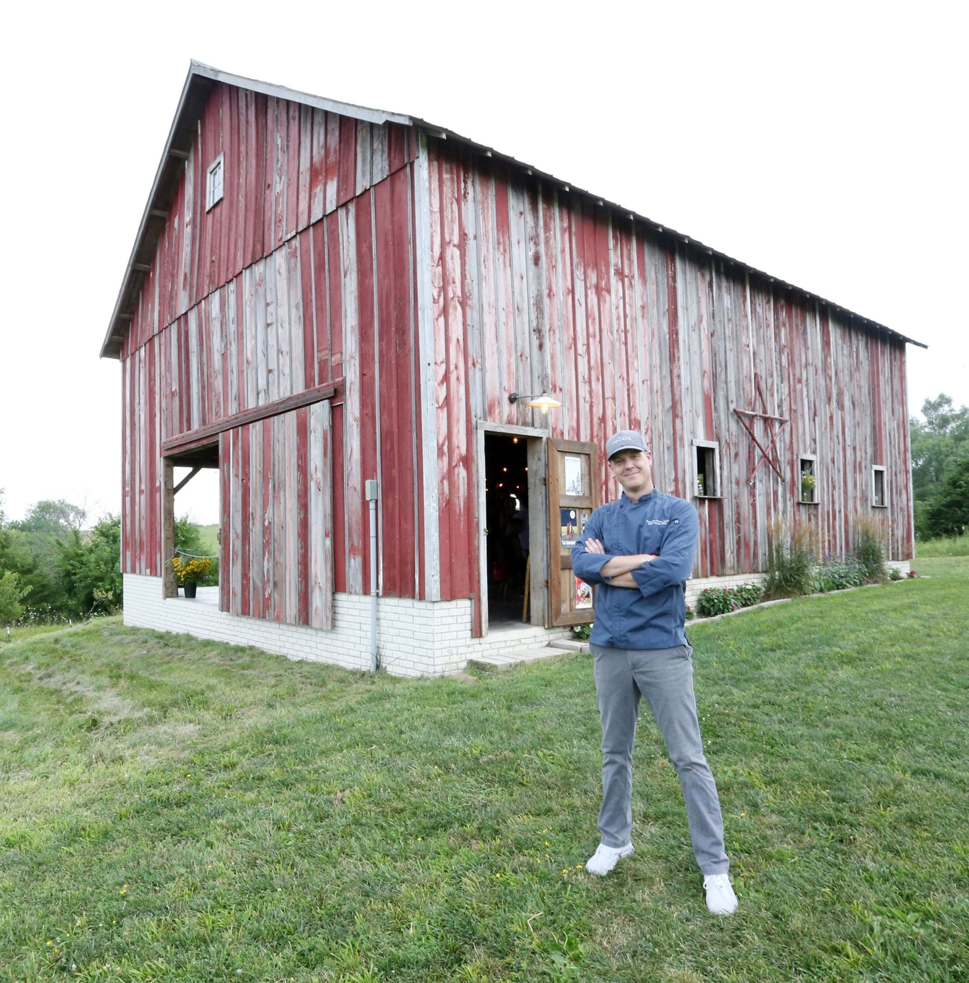 Aaron Holt of Catering by Doolittle Farm at Lone Oaks Farm