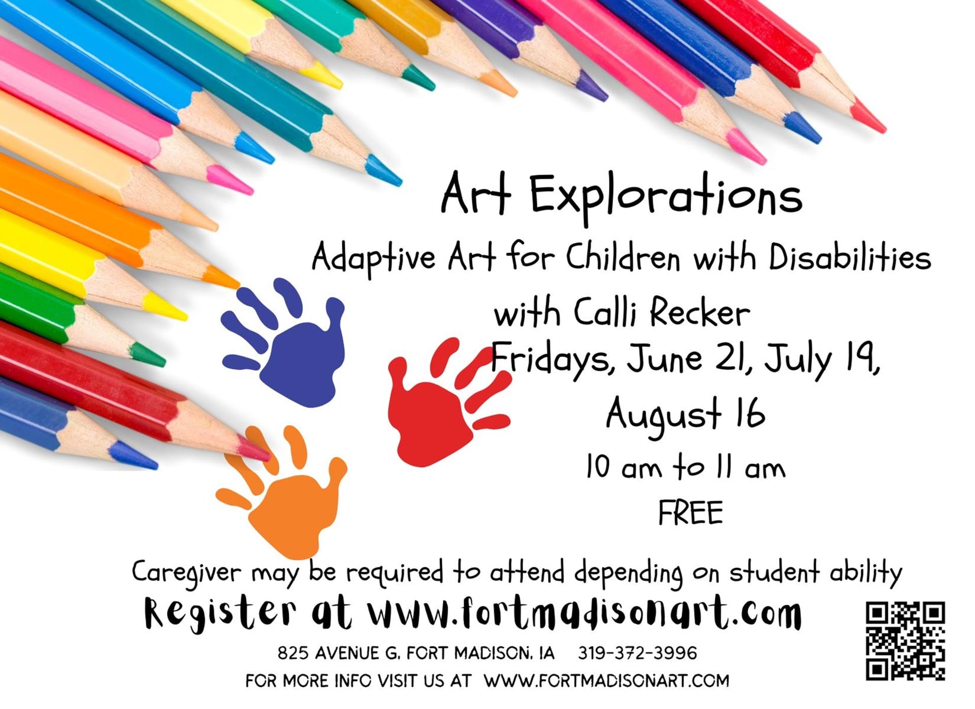 Art Explorations: Adaptive Art for children with disabilities