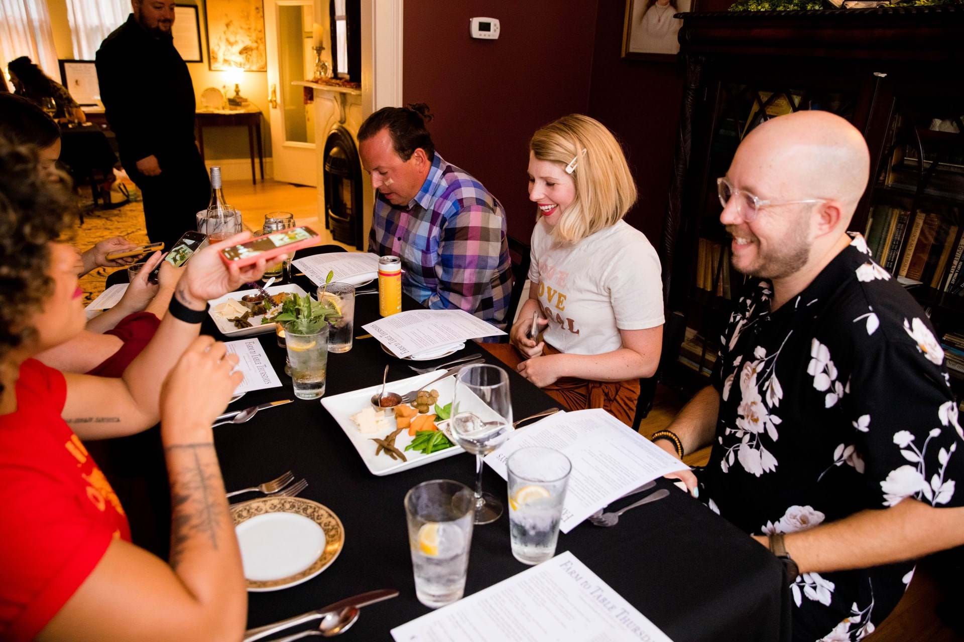 Gather with your friends in this intimate and historic setting.