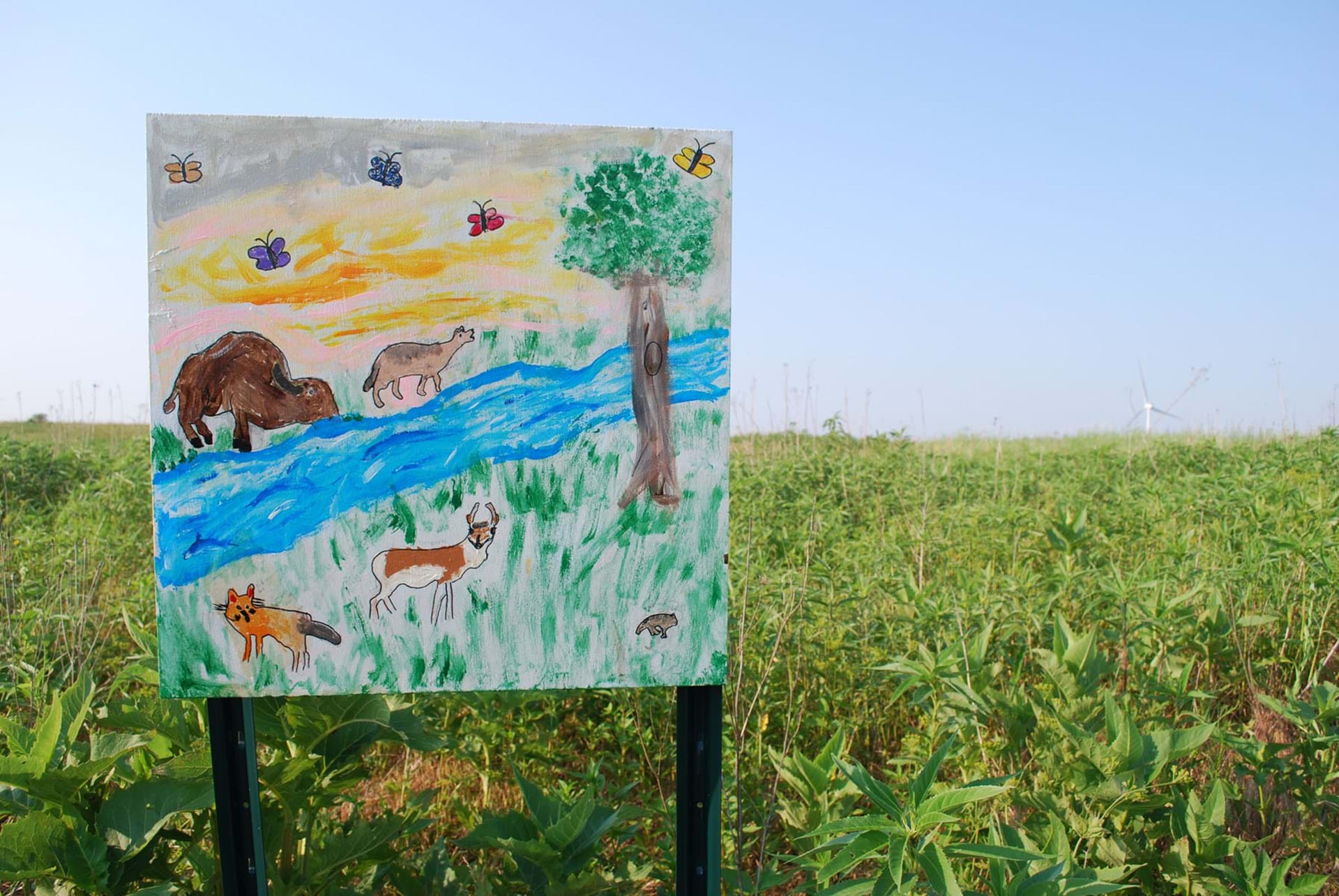 Artists as young as 3 and 80+ have created paintings.