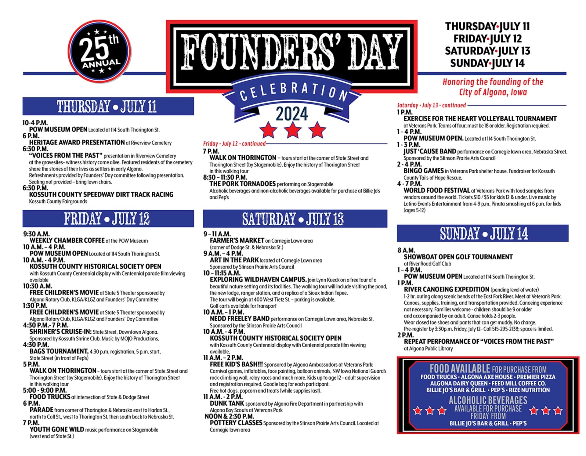 25th Annual Founders' Day Celebration 