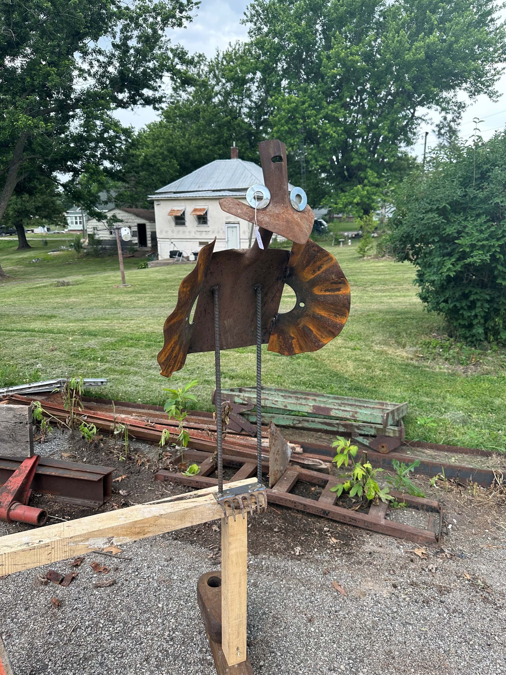 Stop X: Long's Custom Scrap Art