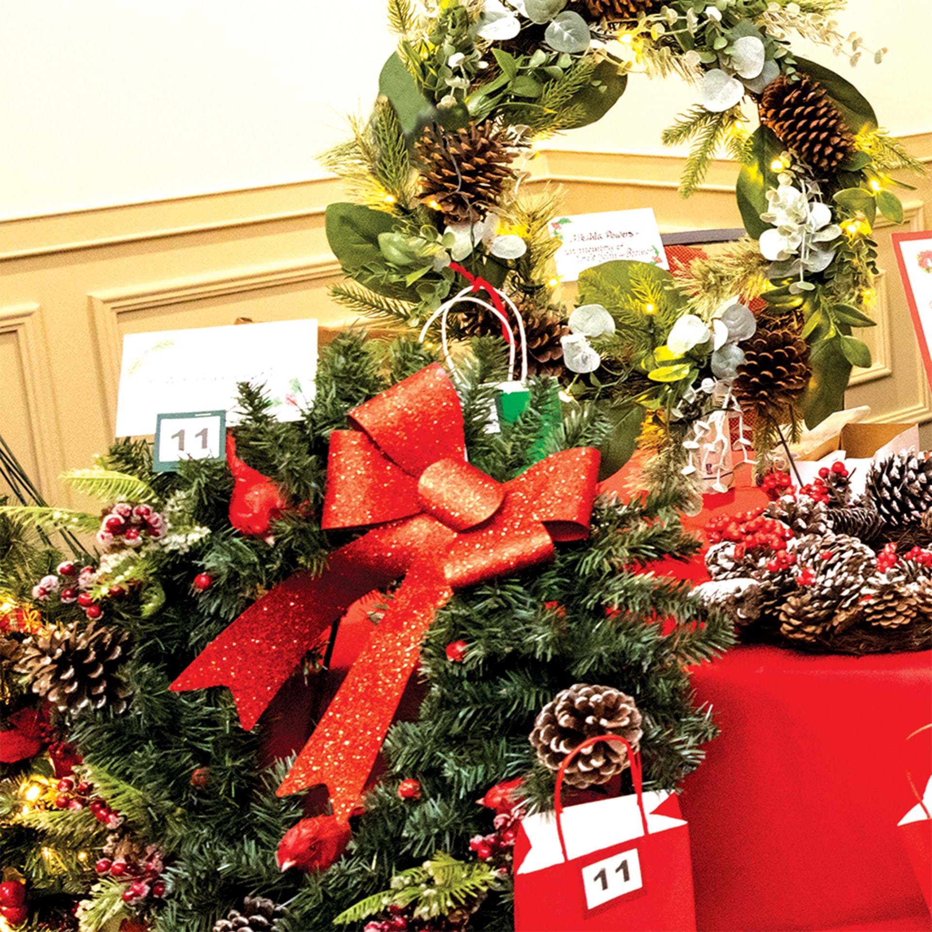 wreath raffle